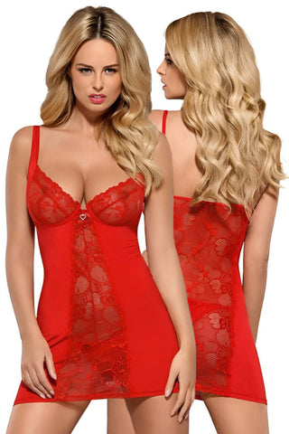 Obsessive Heartina Chemise | Angel Clothing