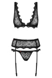 Obsessive Lingerie Emperita Set (L/XL) | Angel Clothing