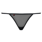 Obsessive Luiza Thong Black | Angel Clothing