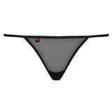 Obsessive Luiza Thong Black | Angel Clothing