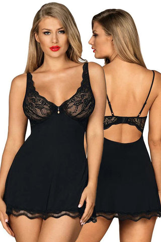 Obsessive Luvae Chemise and String