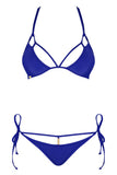 Obsessive Sexy Blue Bikini (S, L) | Angel Clothing