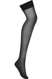 Obsessive Black Stockings S800 | Angel Clothing