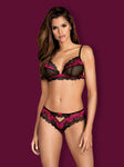 Obsessive Tulia Bra and Panties Set | Angel Clothing