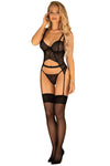 Obsessive Yaskana Basque Lingerie Set | Angel Clothing
