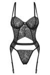 Obsessive Yaskana Basque Lingerie Set | Angel Clothing