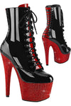 Pleaser Bejeweled 1020FH-7 Ankle Boots | Angel Clothing