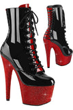 Pleaser Bejeweled 1020FH-7 Ankle Boots | Angel Clothing