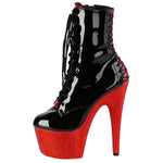 Pleaser Bejeweled 1020FH-7 Ankle Boots | Angel Clothing