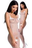 Passion Bodystocking BS071 White | Angel Clothing