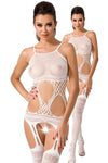 Passion BS047 Bodystocking White