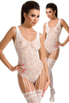 Passion BS051 Bodystocking White