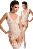 Passion BS051 Bodystocking White