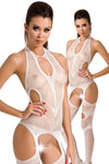 Passion BS053 Bodystocking White
