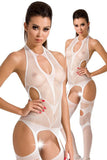 Passion BS053 Bodystocking White