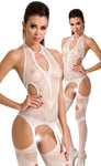 Passion BS053 Bodystocking White
