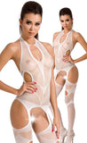 Passion BS053 Bodystocking White