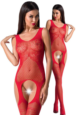 Passion Bodystocking BS061 Red