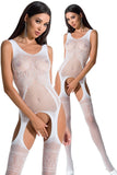 Passion Bodystocking BS061 White | Angel Clothing