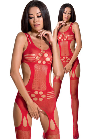 Passion Bodystocking BS066 Red