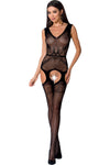 Passion Bodystocking BS062 Black | Angel Clothing
