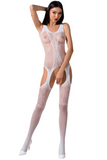 Passion Bodystocking BS072 White | Angel Clothing