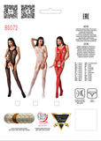 Passion Bodystocking BS072 Red | Angel Clothing