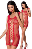 Passion Bodystocking BS073 Red | Angel Clothing
