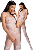Passion Bodystocking BS076 White | Angel Clothing