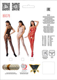 Passion Bodystocking BS076 White | Angel Clothing