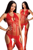 Passion Bodystocking BS079 Red | Angel Clothing