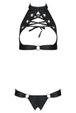 Passion Malwia Set with open Bra | Angel Clothing
