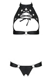 Passion Malwia Set with open Bra | Angel Clothing