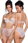 Passion Lovelia Bikini Lingerie Set White