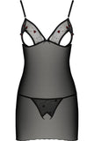 Passion Lovelia Chemise Black (L/XL, 2XL/3XL) | Angel Clothing