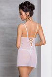 Passion Lovelia Chemise White (S/M, 2XL/3XL) | Angel Clothing