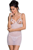 Passion Lovelia Chemise White (S/M, 2XL/3XL) | Angel Clothing