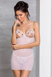 Passion Lovelia Chemise White (S/M, 2XL/3XL) | Angel Clothing