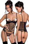 Passion Lovelia Corset Black