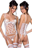 Passion Lovelia Corset White | Angel Clothing