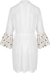 Passion Lovelia Penignoir Dressing Gown White | Angel Clothing