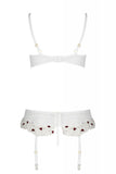 Passion Lovelia Lingerie Set White | Angel Clothing