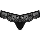 Passion Naja Thong Black | Angel Clothing