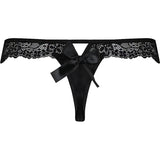 Passion Naja Thong Black (L/XL, 2XL/3XL) | Angel Clothing
