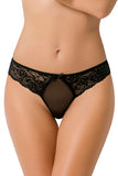 Passion Omena Thong Black (2XL/3XL) | Angel Clothing