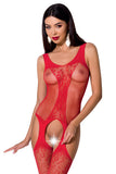 Passion Bodystocking BS072 Red | Angel Clothing