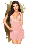 Penthouse Bedtime Story Mini Dress Rose | Angel Clothing