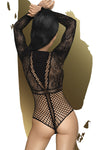 Penthouse Spicy Whisper Teddy Black | Angel Clothing