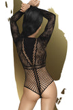 Penthouse Spicy Whisper Teddy Black | Angel Clothing