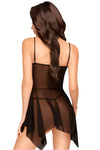 Penthouse Sweet Beast Black Babydoll | Angel Clothing